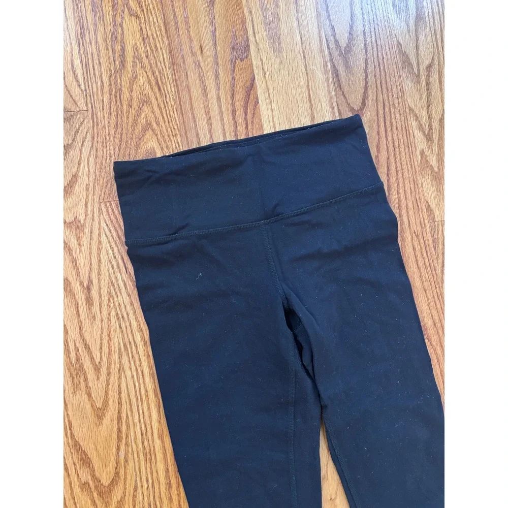 Alo Yoga Black High Waisted Flare Leggings‎ Yoga Pants Size S Small